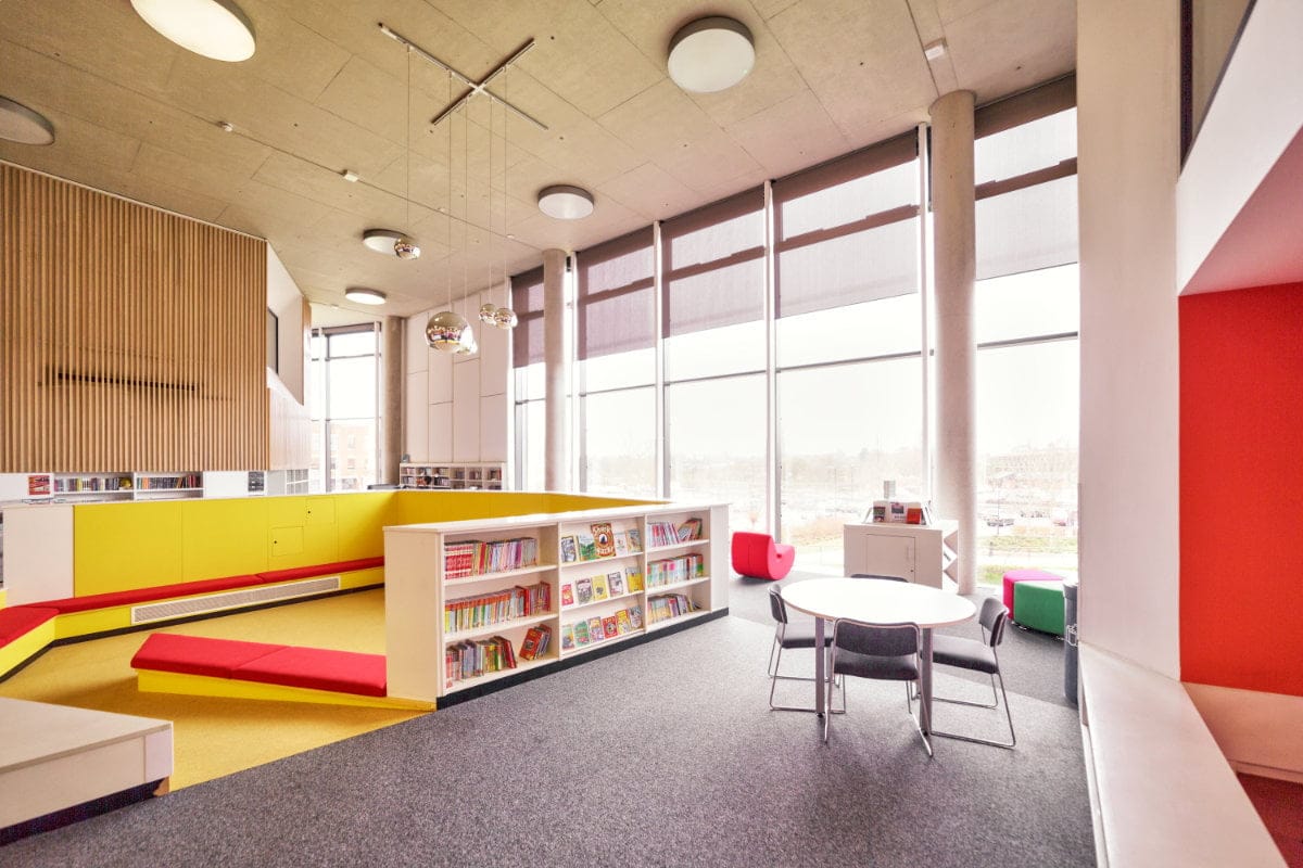 Worcester Library Blinds Project | Internal Blinds Installation