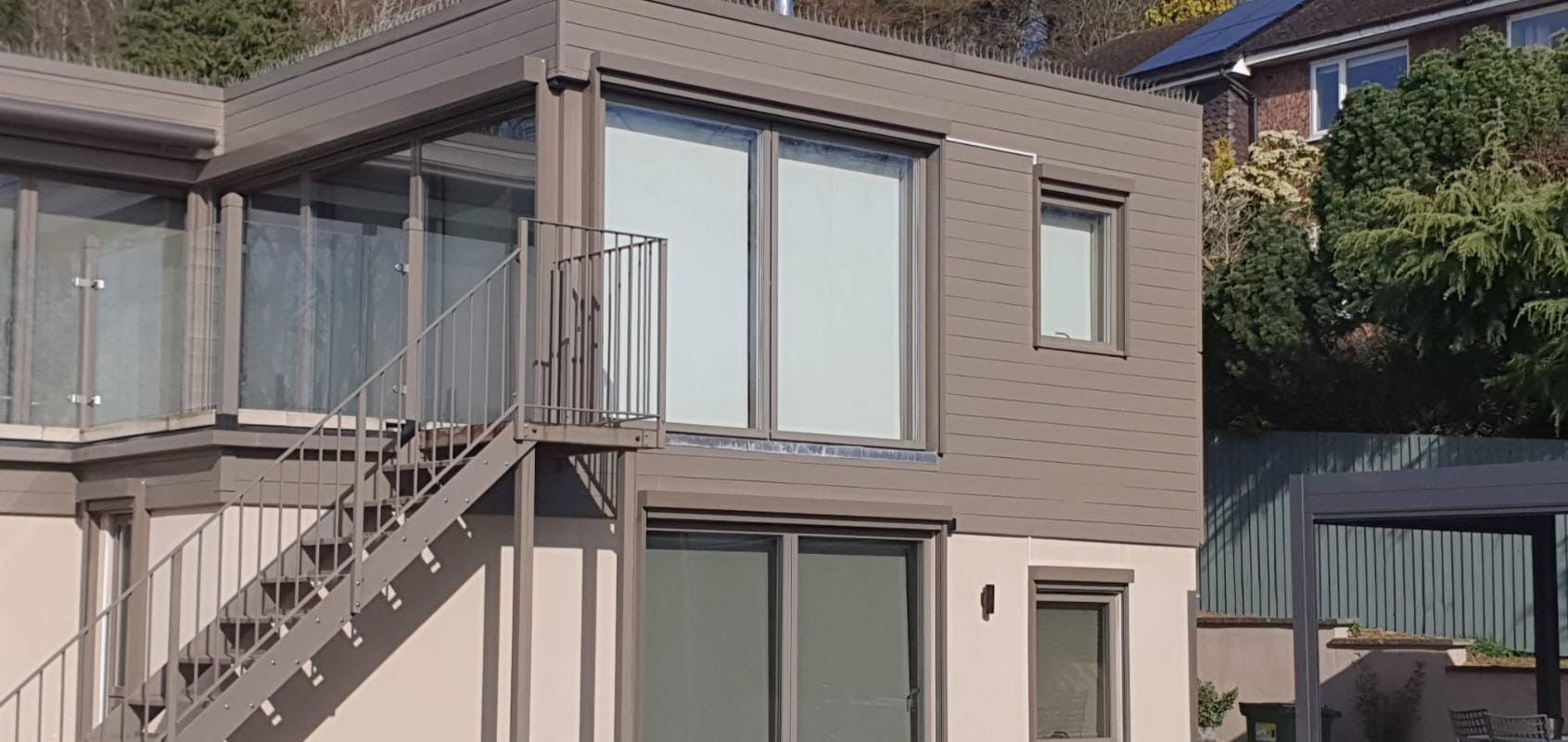 The court house residential external blinds install